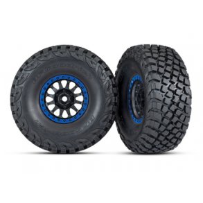 Tires & Wheels Baja KR3/Method Race Black-Blue (2) UDR