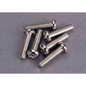 Screws M4x15mm Roundhead (6)