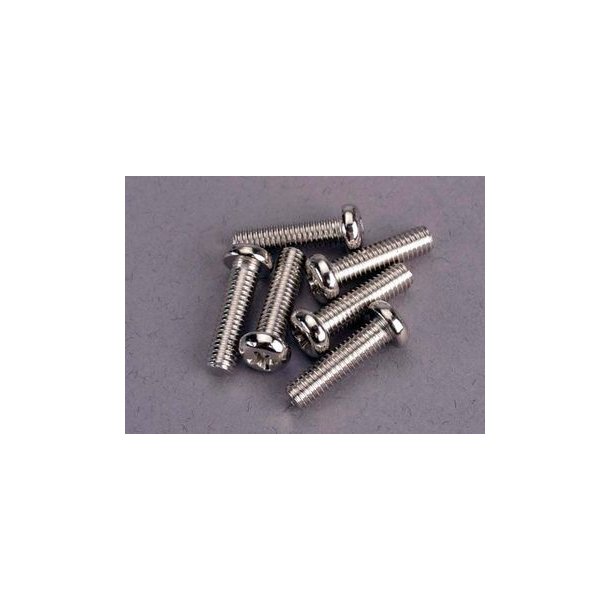Screws M4x15mm Roundhead (6)