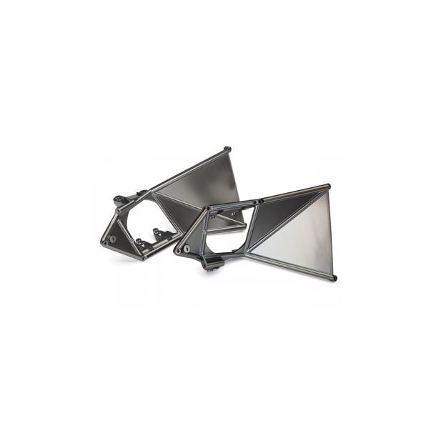 Mounts for Suspension Arm Upper Front Satin Chrome (2)  UDR