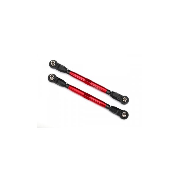 Toe Links Front Complete Alu Red with Wrench (2) UDR