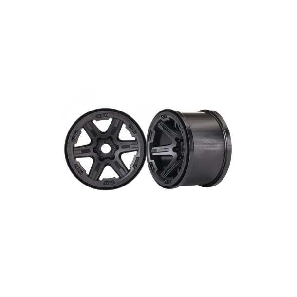 Wheels Carbide 3.8" Black (2)