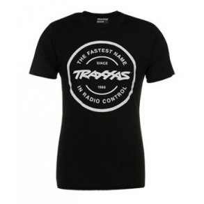 T-Shirt Black Circle Traxxas-logo S