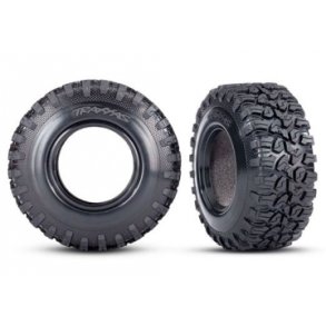 Tires Low Profile 2.2 Crawler with Foams (2)