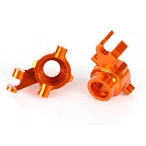 Steering Blocks Alu Orange (Pair) Maxx