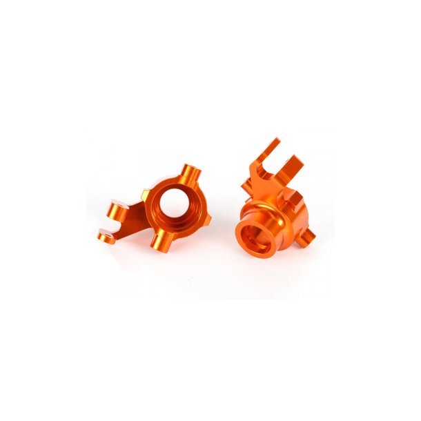 Steering Blocks Alu Orange (Pair) Maxx