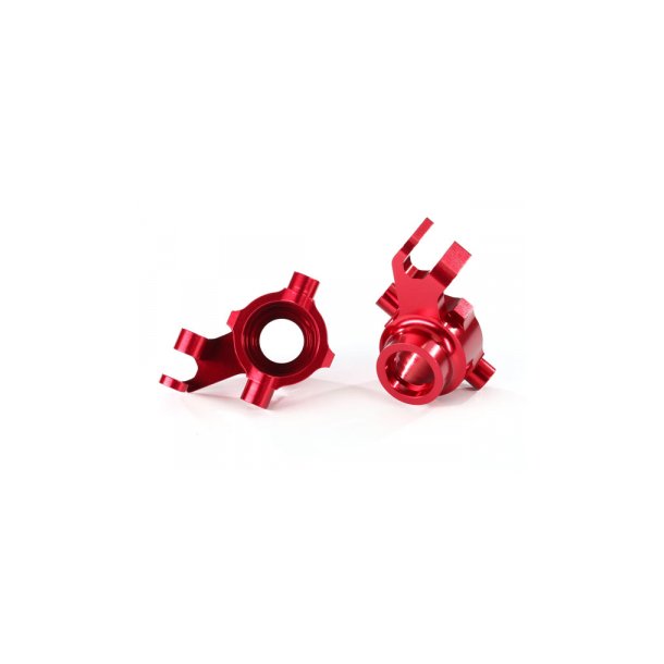 Steering Blocks Alu Red (Pair) Maxx