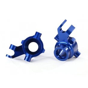Steering Blocks Alu Blue (Pair) Maxx