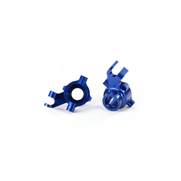 Steering Blocks Alu Blue (Pair) Maxx
