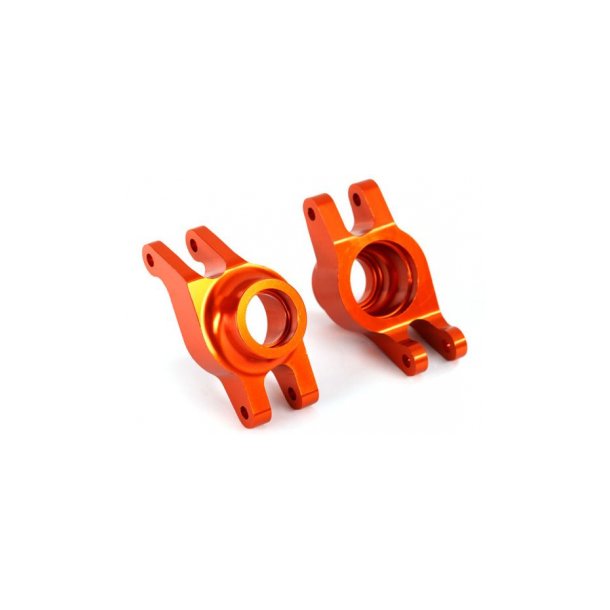 Stub Axle Carriers Rear Alu Orange (Pair) Maxx