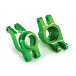 Stub Axle Carriers Rear Alu Green (Pair) Maxx