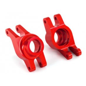 Stub Axle Carriers Rear Alu Red (Pair) Maxx