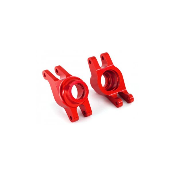 Stub Axle Carriers Rear Alu Red (Pair) Maxx