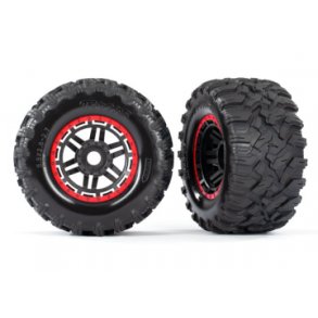 Tires & Wheels Maxx/Black/Red (17mm) 2,8