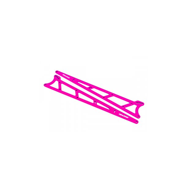 Side Plates Wheelie Bar Alu Pink  Drag Slash