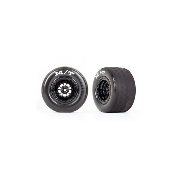 Tires &amp; Whels Rear Black (2)  Drag Slash