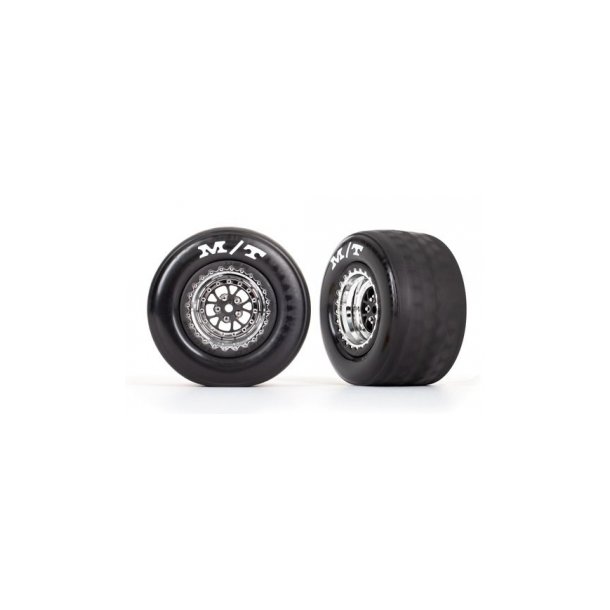Tires &amp; Wheels Rear Chrome (2)  Drag Slash