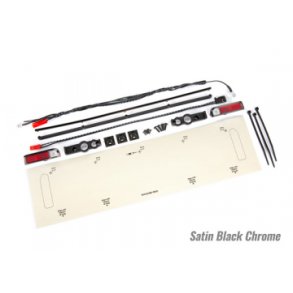 LED Lights Rear Set Satin Black Chrome  Chevrolet C10