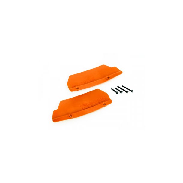 Mud Guards Rear Orange (L+R) Sledge