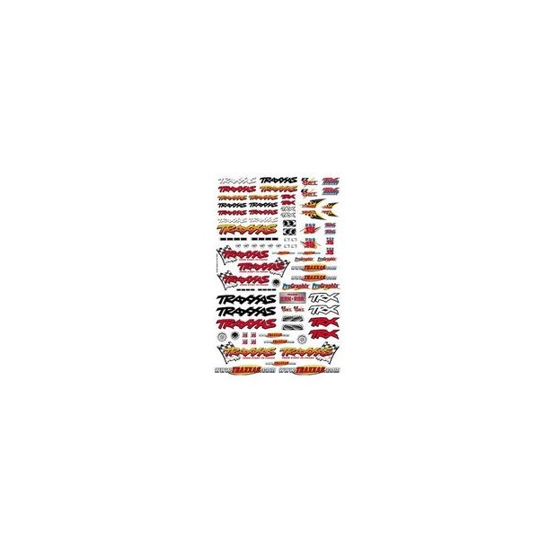 Decal Sheet Official Team Traxxas Racing