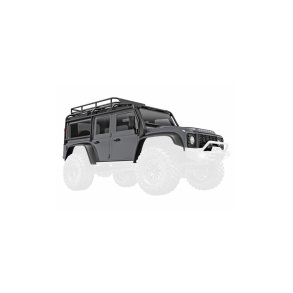 Body TRX-4M Land Rover Defender Silver Complete