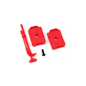 Fuel Canisters, Jack Red Land Rover Defender TRX-4M