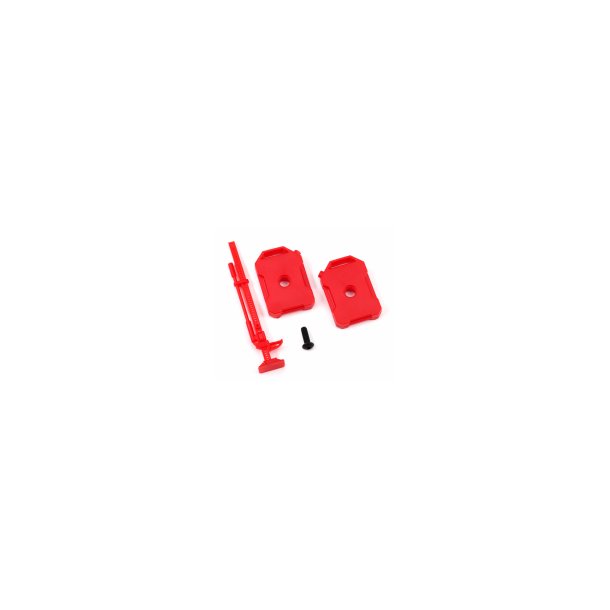 Fuel Canisters, Jack Red Land Rover Defender TRX-4M