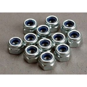 Lock Nut M3 Silver (12)