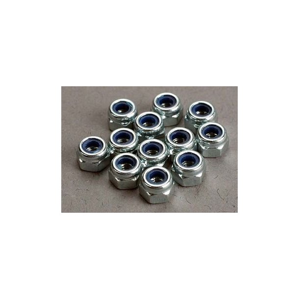 Lock Nut M3 Silver (12)