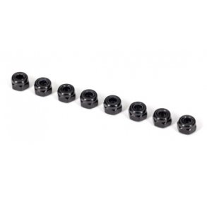 Lock Nut M3 Black (12)