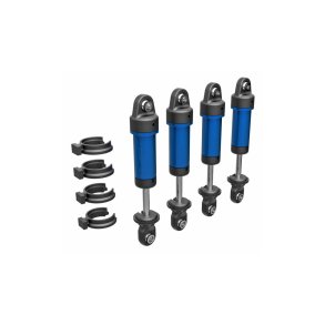 Shocks Alu Blue Complete (w/o springs) (4) TRX-4M
