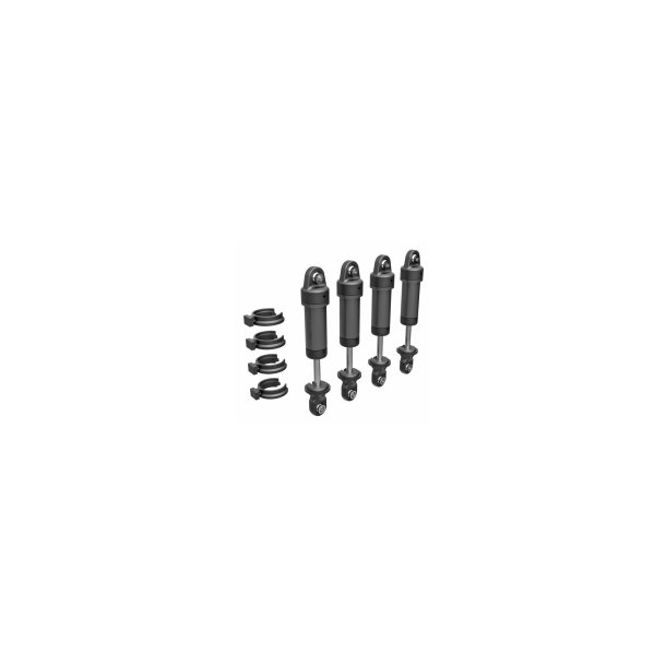 Shocks Alu Gray Complete (w/o springs) (4) TRX-4M