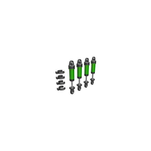 Shocks Alu Green Complete (w/o springs) (4) TRX-4M