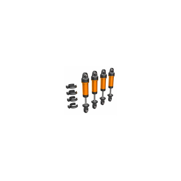 Shocks Alu Orange Complete (w/o springs) (4) TRX-4M