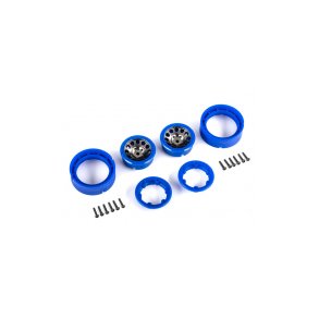 Wheels Method Race 105 Beadlock Black/Blue 1.0 (2)