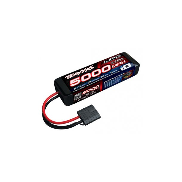 Li-Po Battery 2S 7,4V 5000mAh 25C iD-Connector (Short)