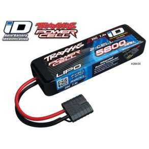 Traxxas Lipo Batteri 2S 7,4V 5800mAh 25C iD-connector