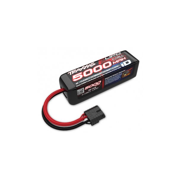 Battery Li-Po 4S 14,8V 5000mAh 25C iD-Connector (Short)*Disc