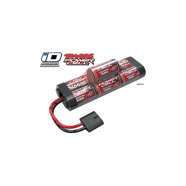 Traxxas NiMH Battery 8,4V 3300mAh Series 3 Hump iD-connector