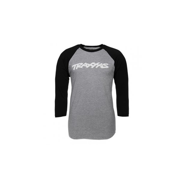 Shirt Raglan Traxxas-logo Grey/Black M (Premium Fit)