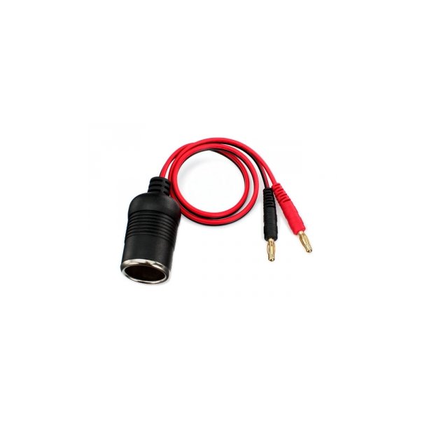 12v Adapter female to Banana plugs