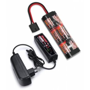 Charger (2A) and 8,4V NiMH 3000mAh Hump iD Combo