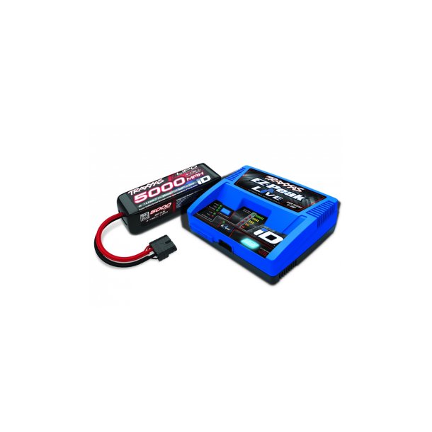 Charger EZ-Peak Live 12A &amp; 4S 5000mAh LiPo Combo