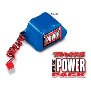 Receiver battery NiMH 6,0V 1200mAh Hump DISC.