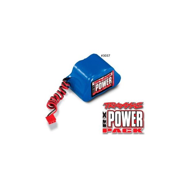 Receiver battery NiMH 6,0V 1200mAh Hump DISC.