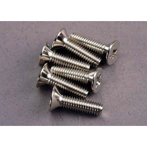 Screws M4x15mm Countersunk (6)