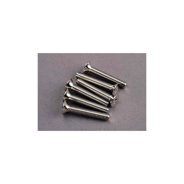Screws M4x25mm Countersunk (6)