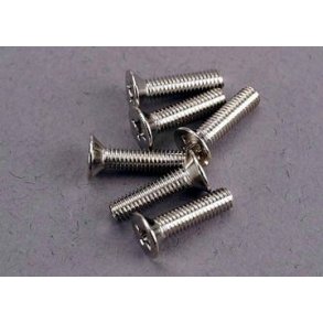 Screws M3x12mm Countersunk (6)