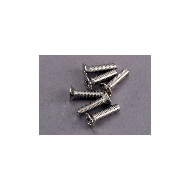 Screws M3x12mm Countersunk (6)