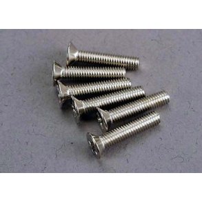 Screws M3x15mm Countersunk (6)
